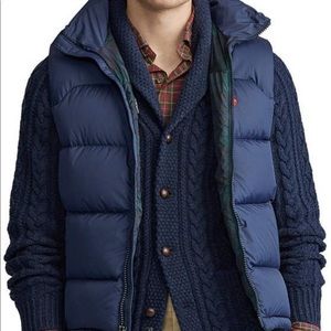 Polo by Ralph Lauren Mens Down Fill Vest